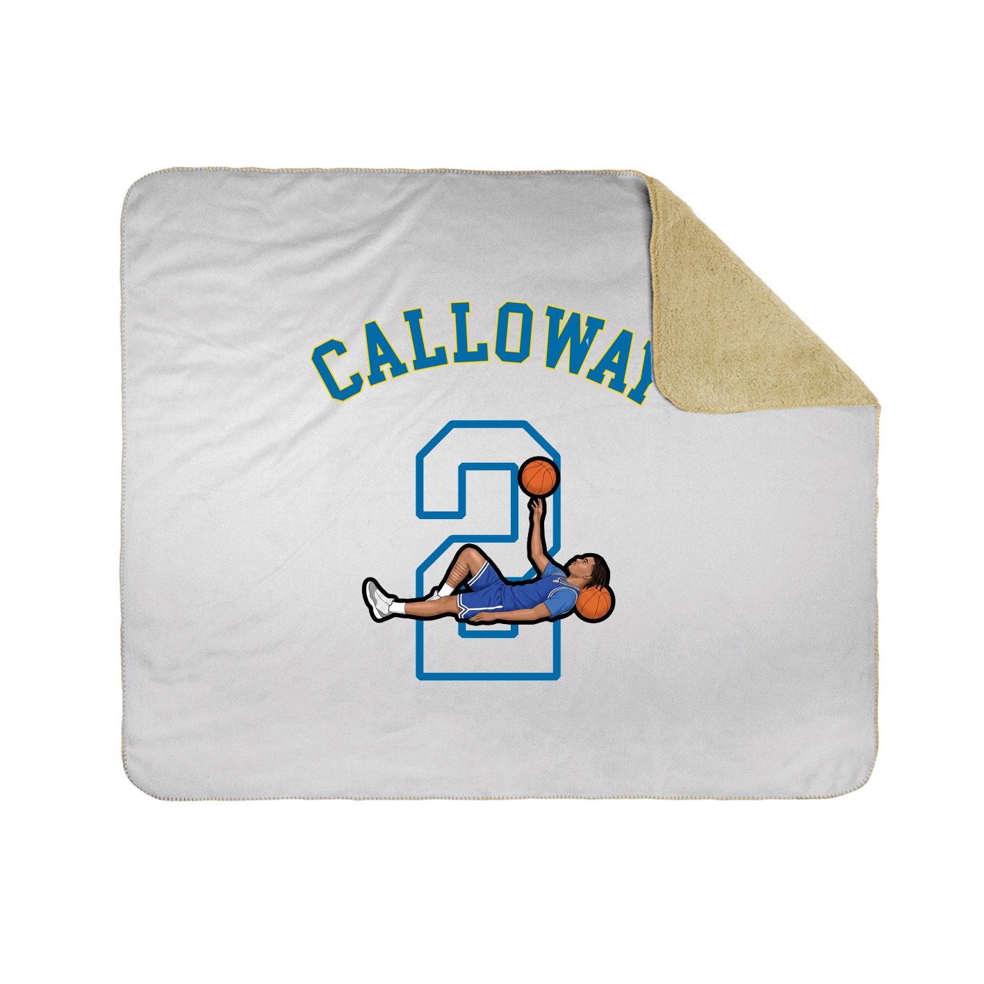Throw Blanket — Shirsey Arch in White