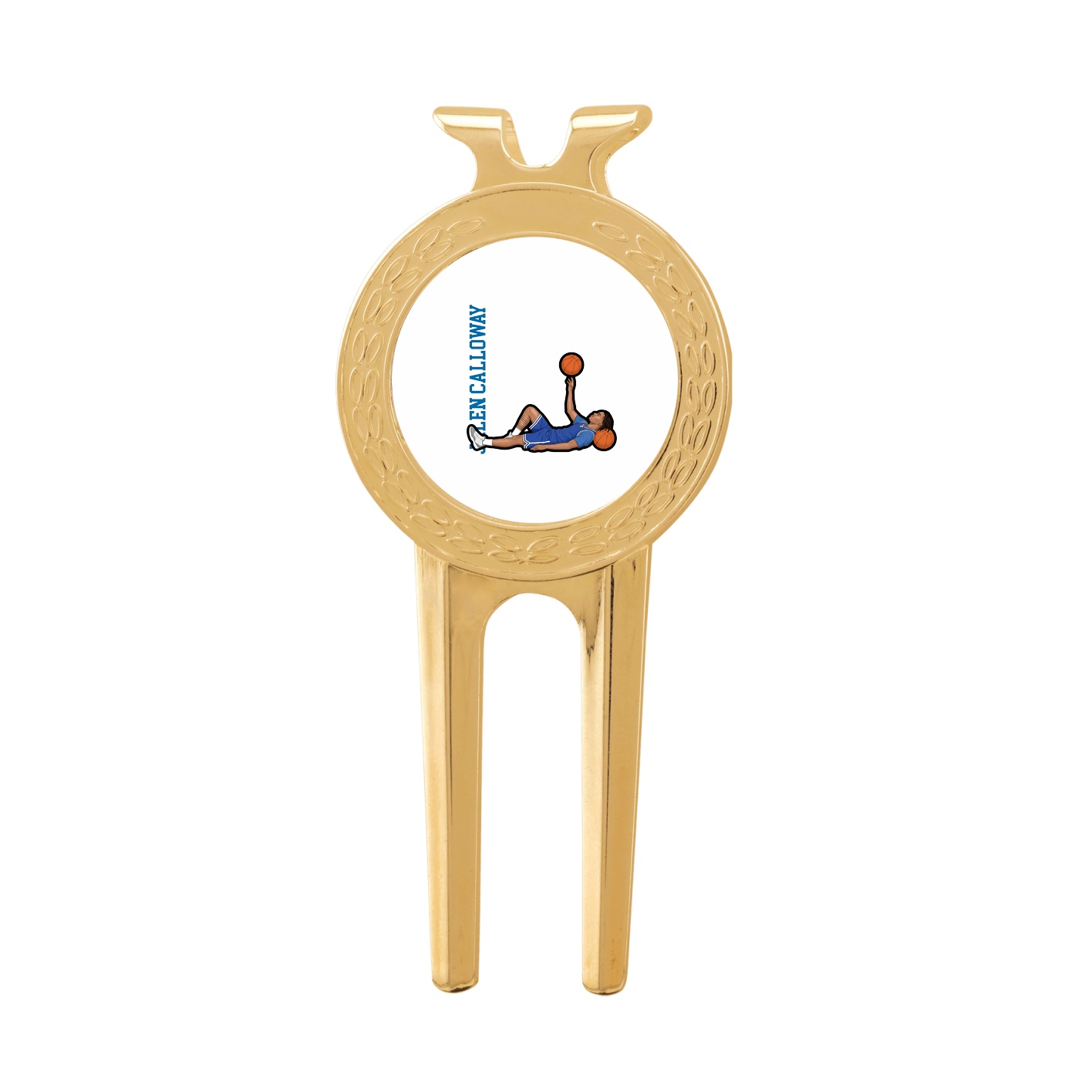 Divot Tool with Ball Marker — Name Vertical in Classic
