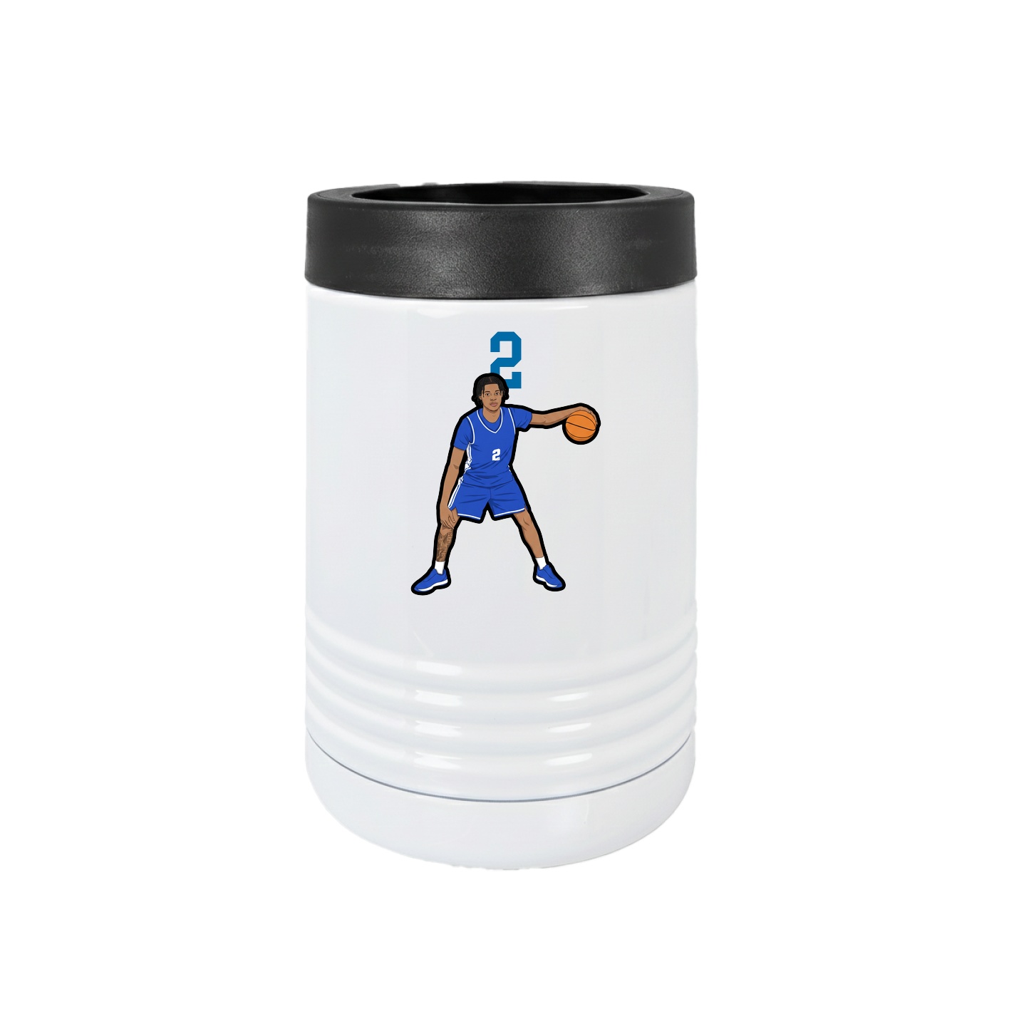 Beverage Holder — Number Top in White