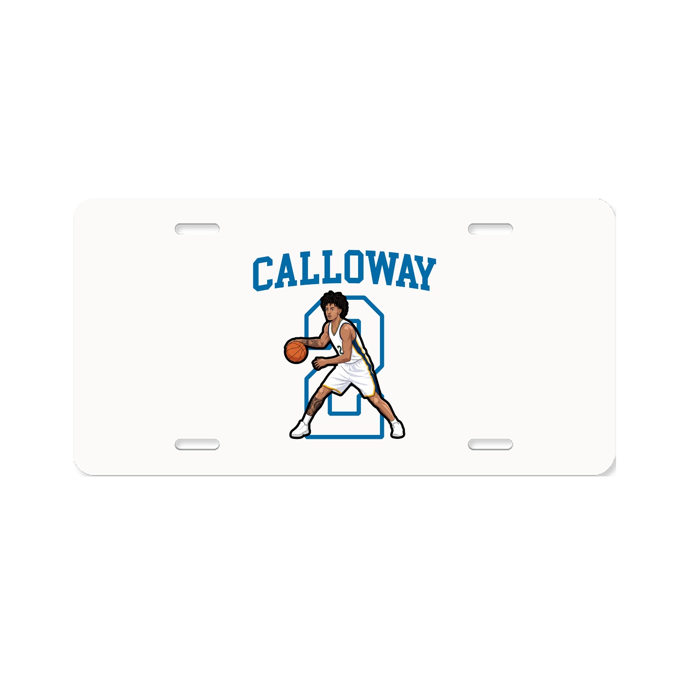 Aluminum License Plate