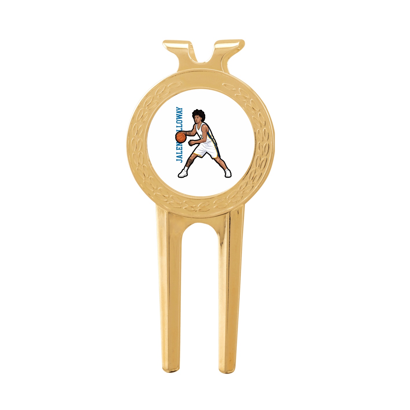 Divot Tool with Ball Marker — Name Vertical in Classic
