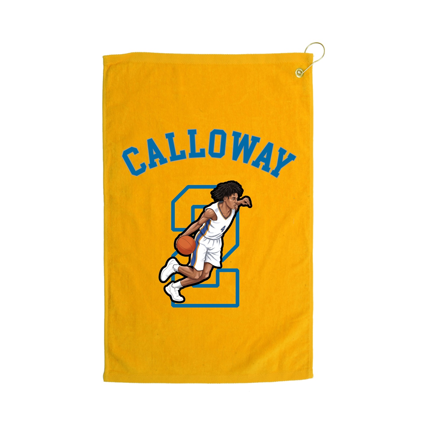 Golf Towel — Shirsey Arch in Gold