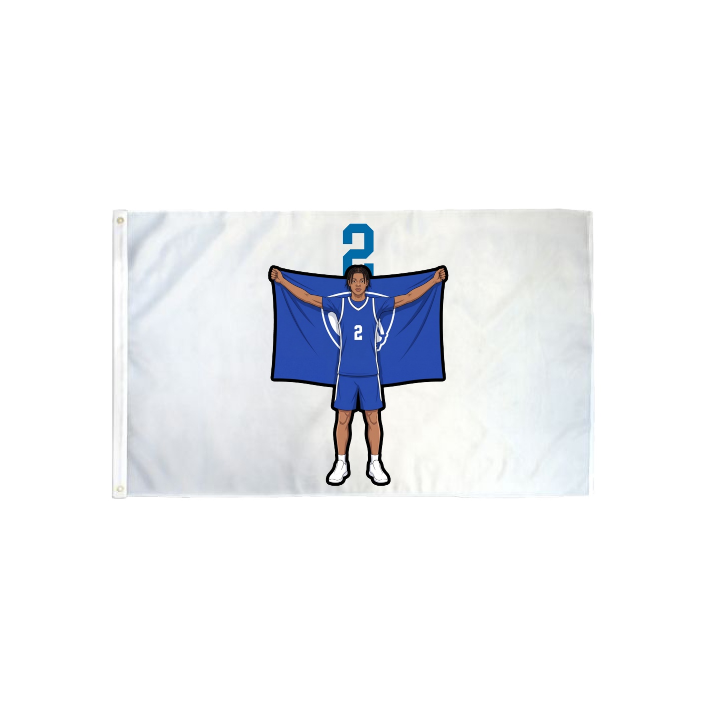 3x5 Flag — Number Top in Classic