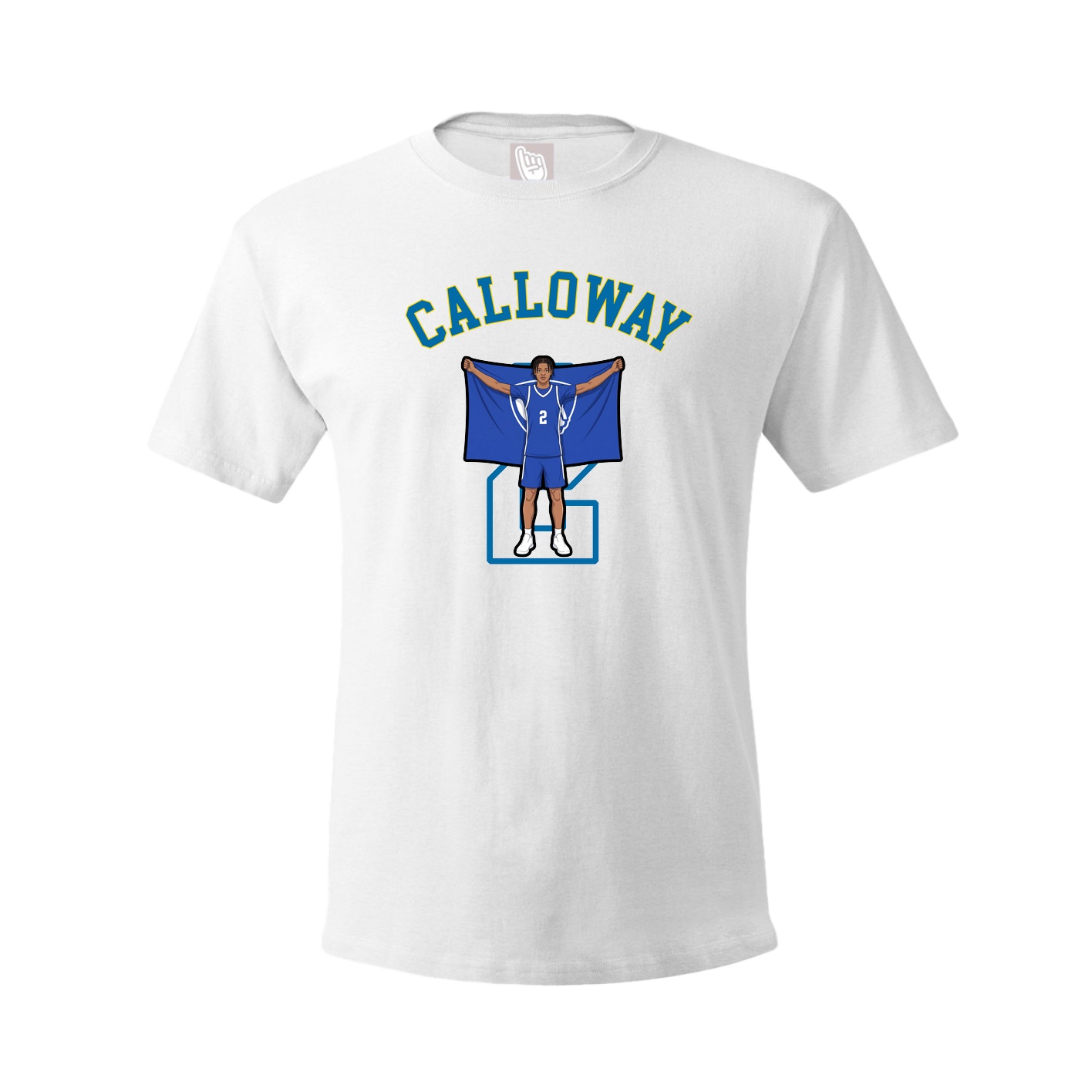 Youth Tee — Shirsey Arch in White