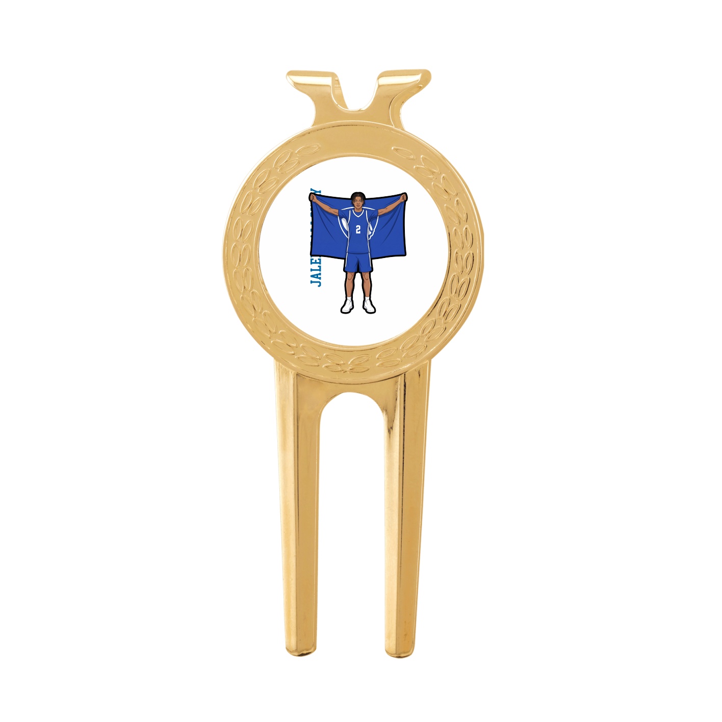 Divot Tool with Ball Marker — Name Vertical in Classic