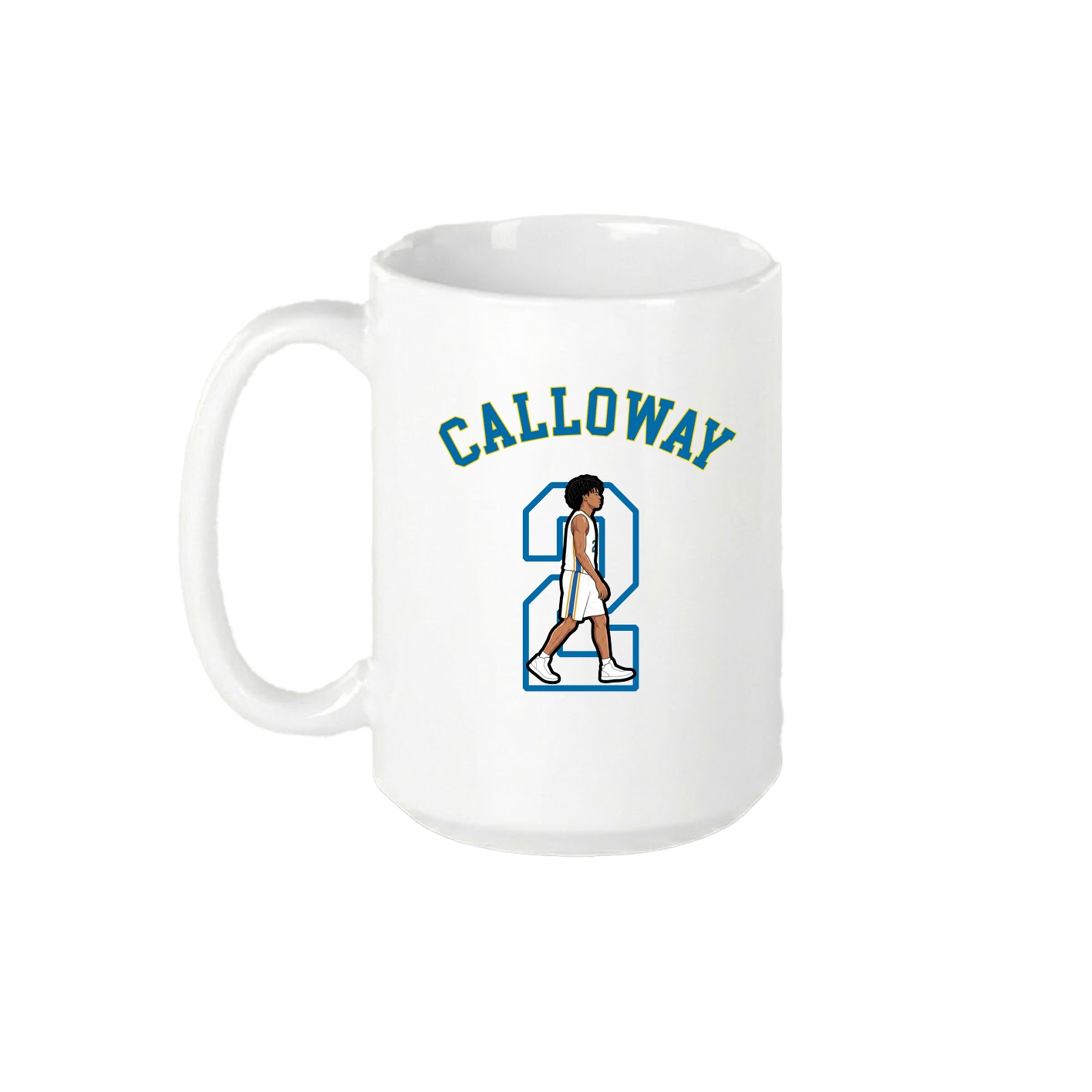 15oz Coffee Mug — Shirsey Arch in White