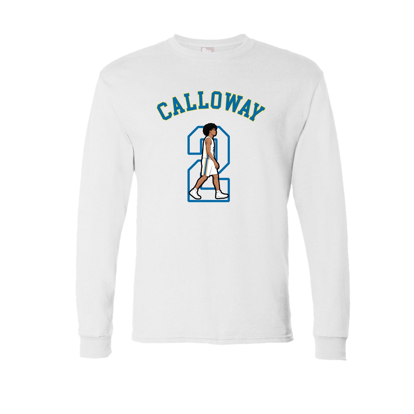 Long Sleeve Tee — Shirsey Arch in White