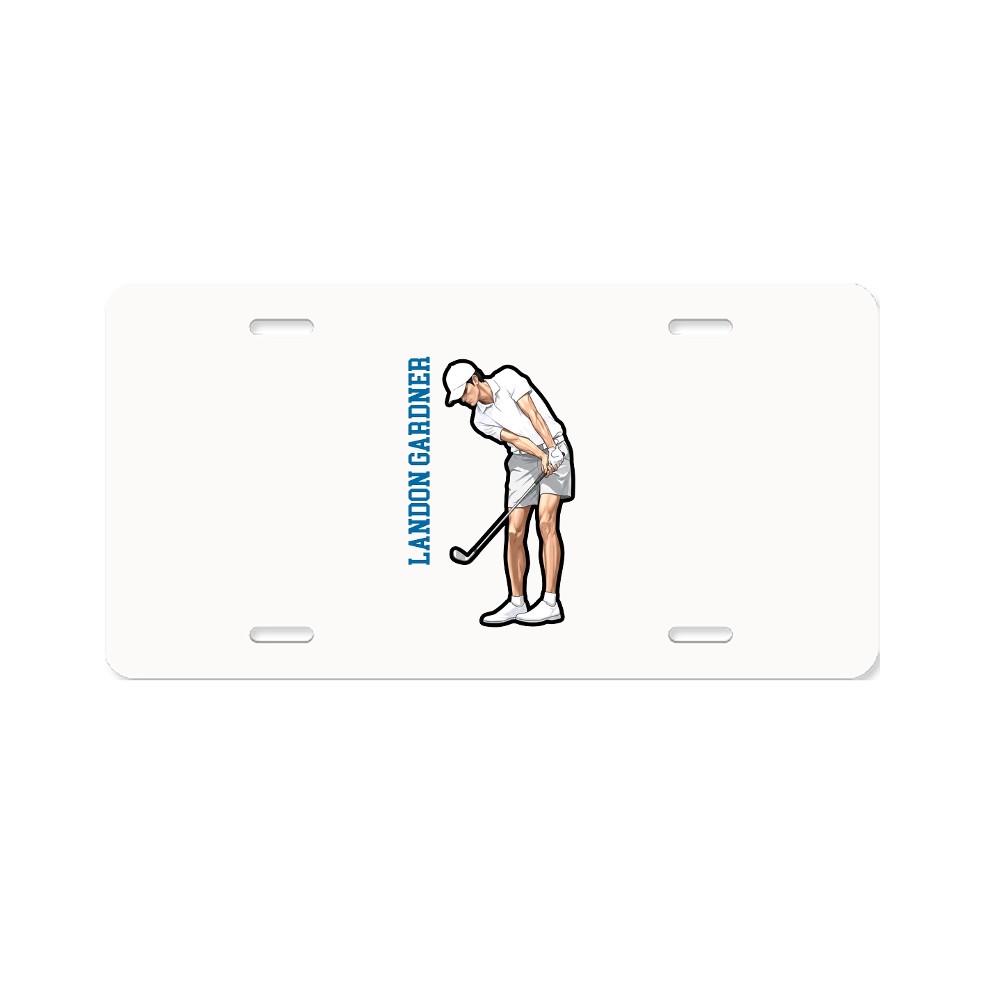 Aluminum License Plate