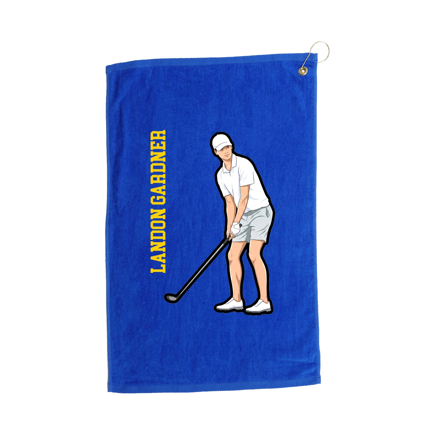 Terry Velour Golf Towel