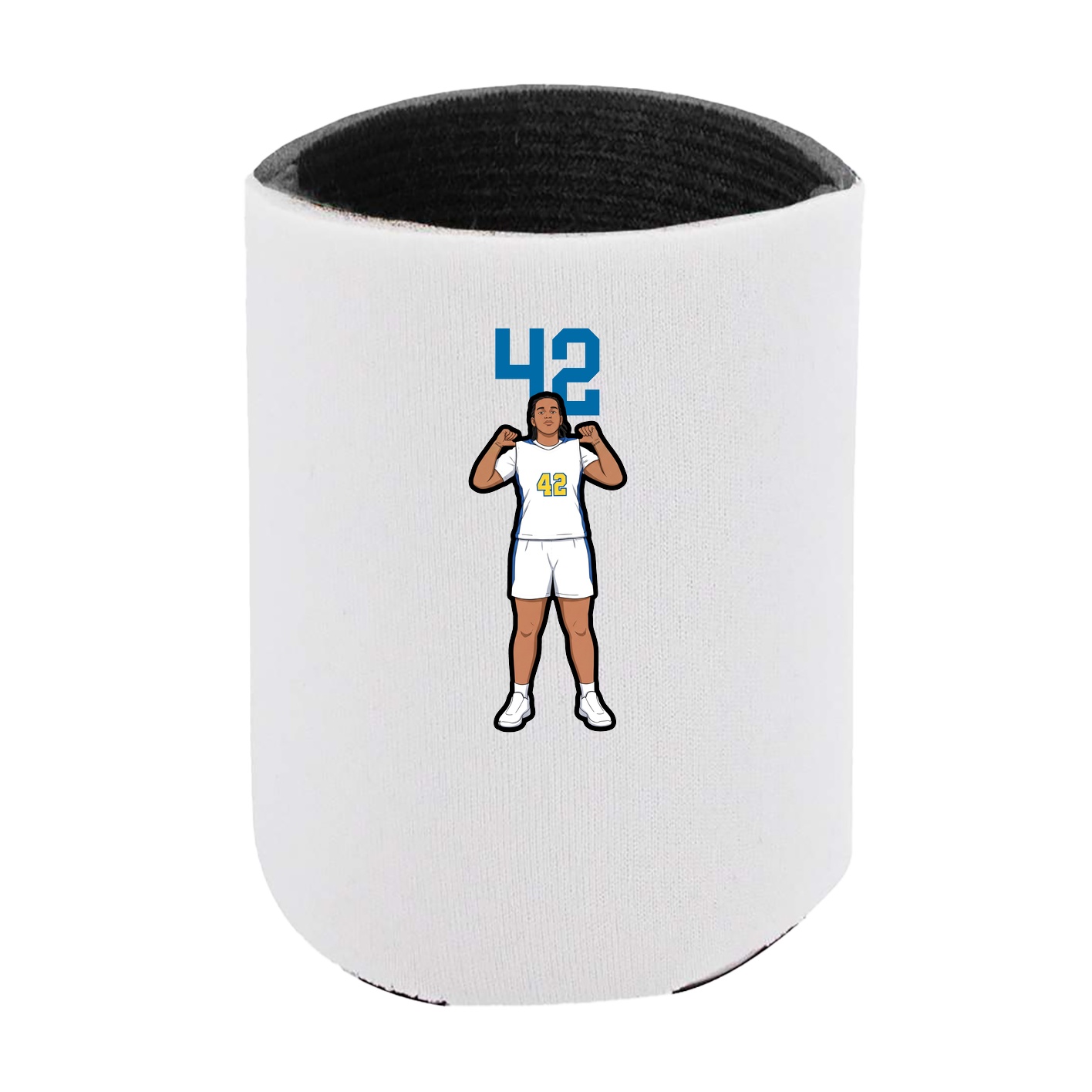 Can Holder — Number Top in White