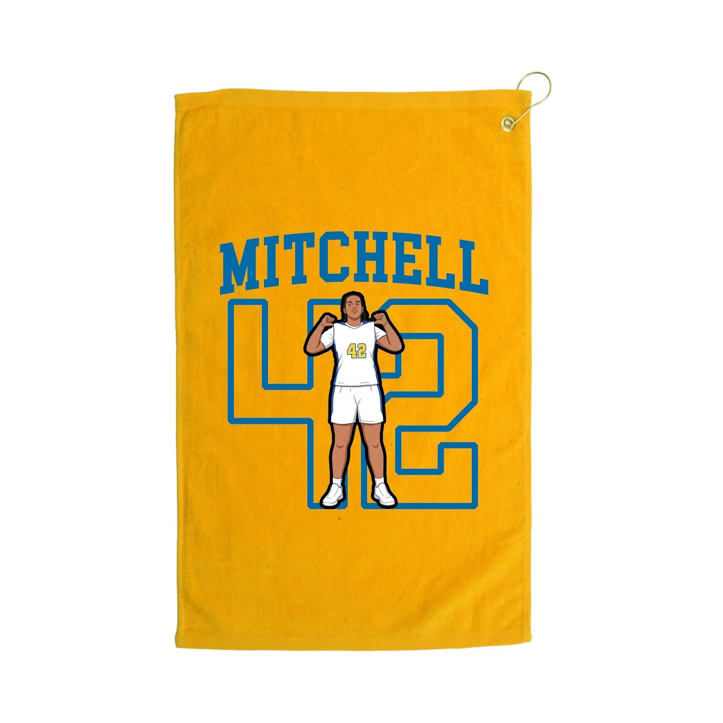 Golf Towel — Shirsey in Gold