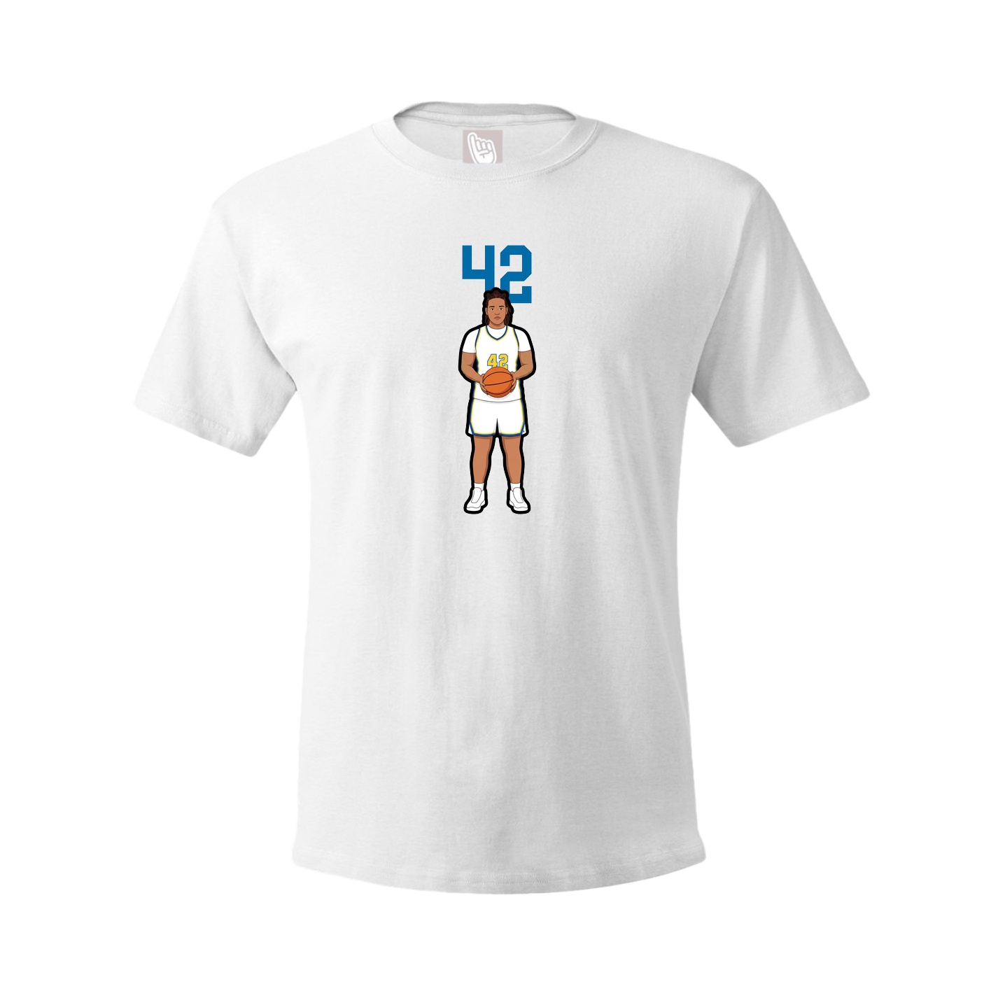 Tee — Number Top in White