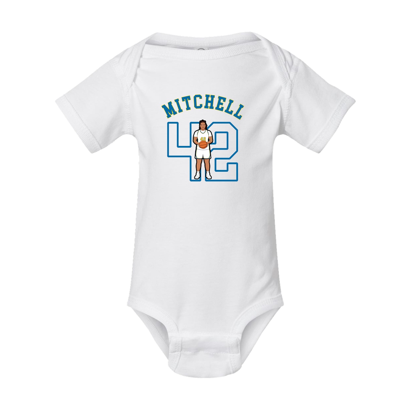 Baby Onesie — Shirsey Arch in White