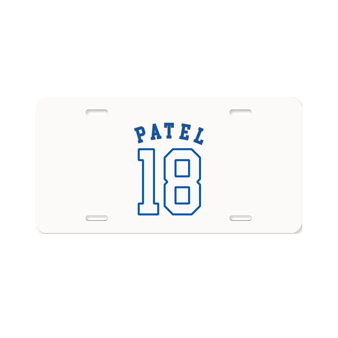 License Plate — Shirsey Arch in Classic