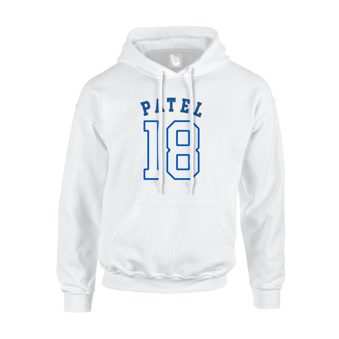 Youth Hoodie — Shirsey Arch in White