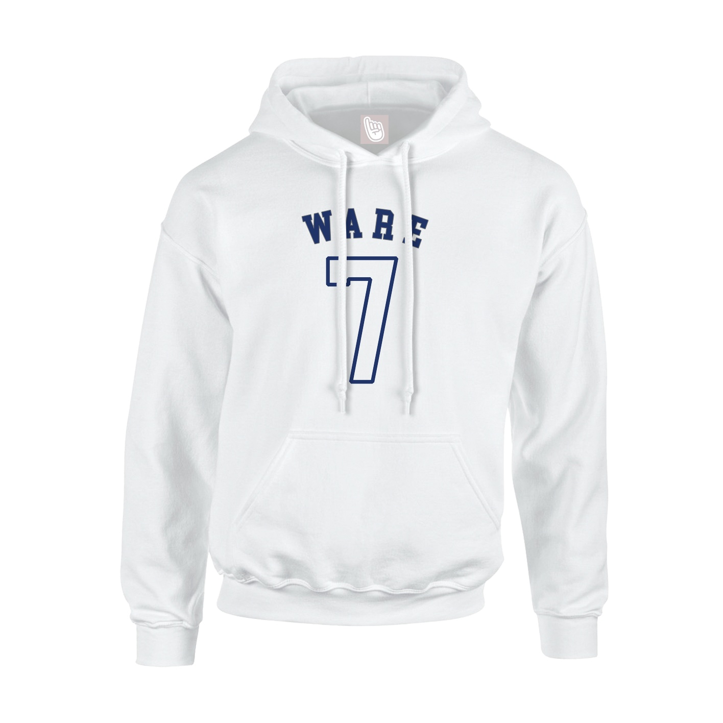 Youth Hoodie — Shirsey Arch in White