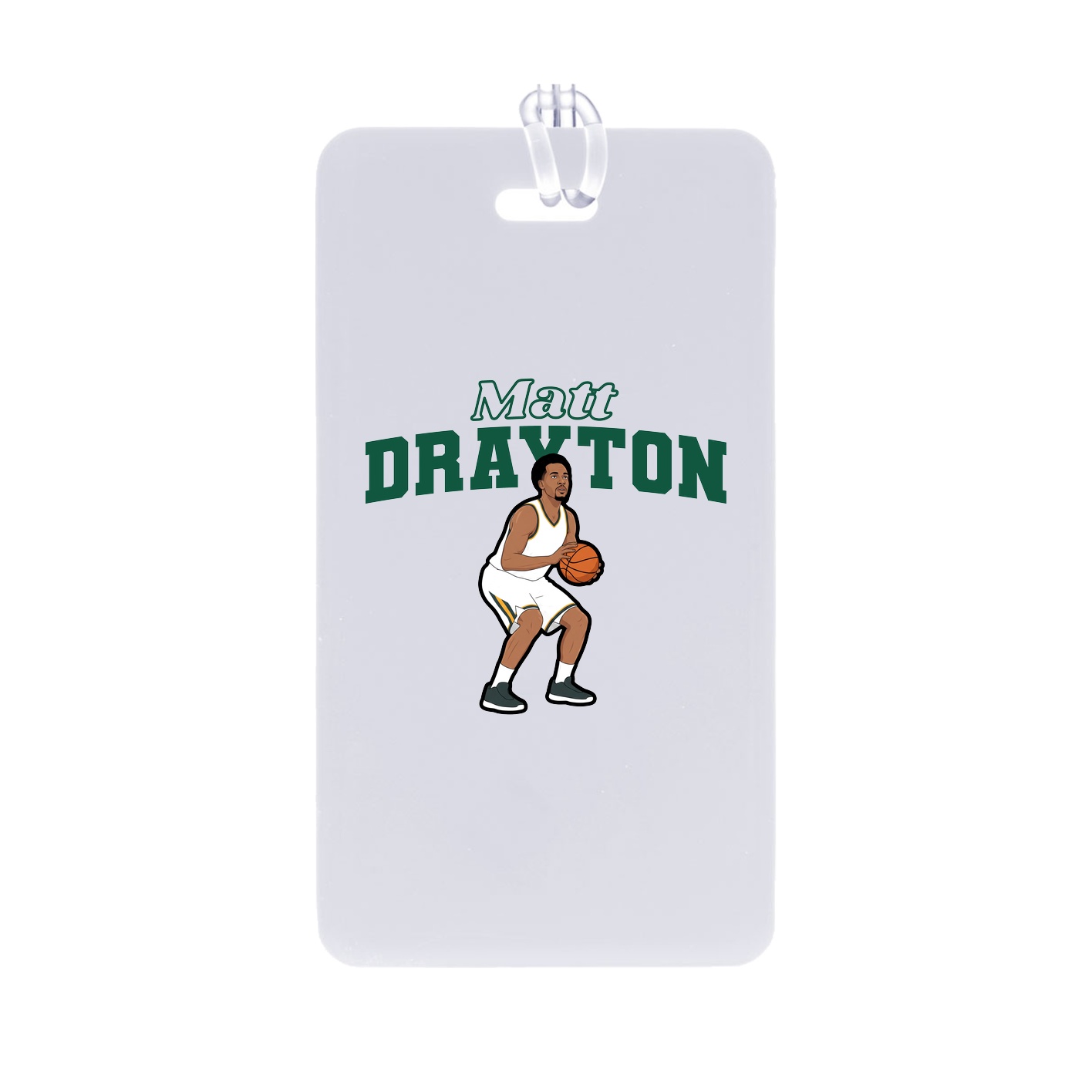 Bag Tag — Name Arch in Classic