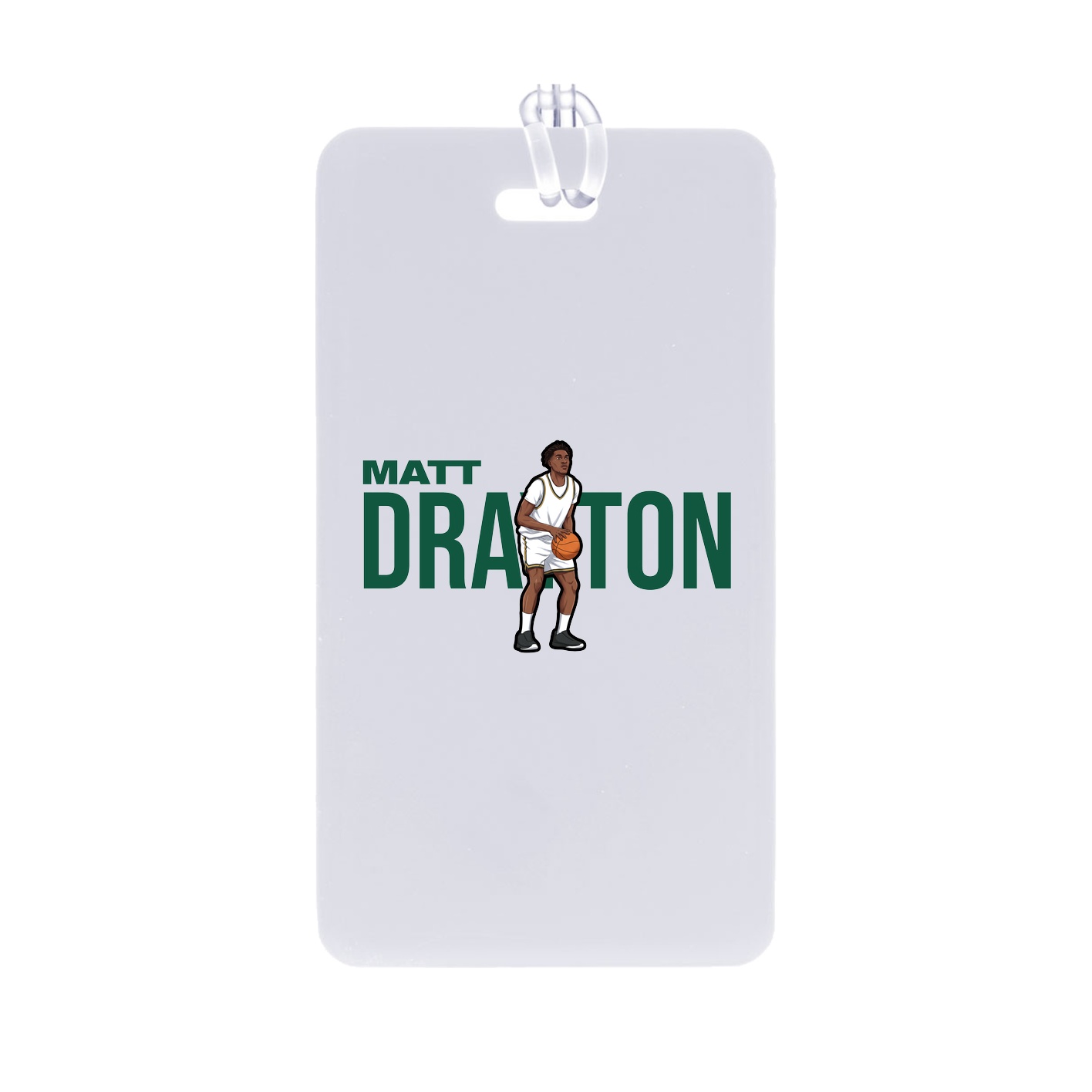 Bag Tag — Player Name in Classic