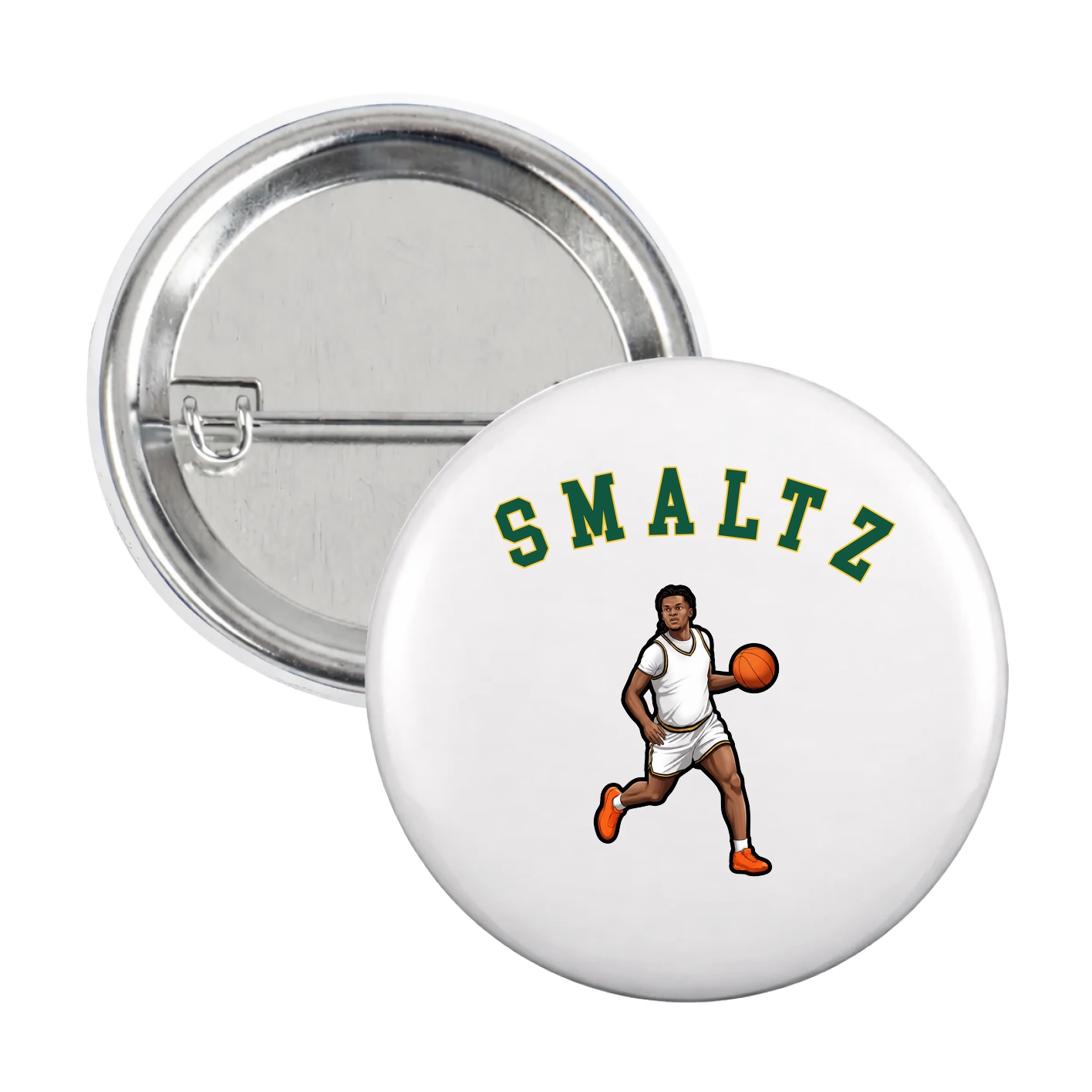 Game Day Button — Shirsey Arch in White
