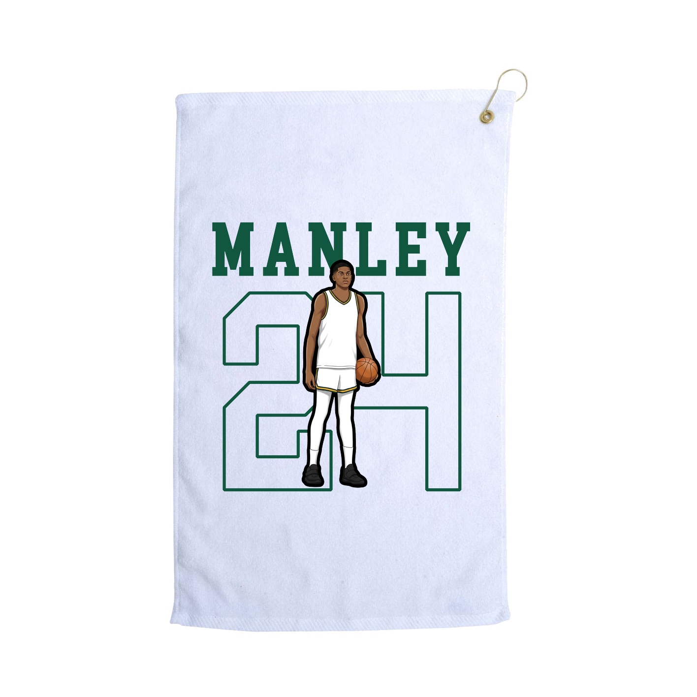 Golf Towel — Shirsey in White
