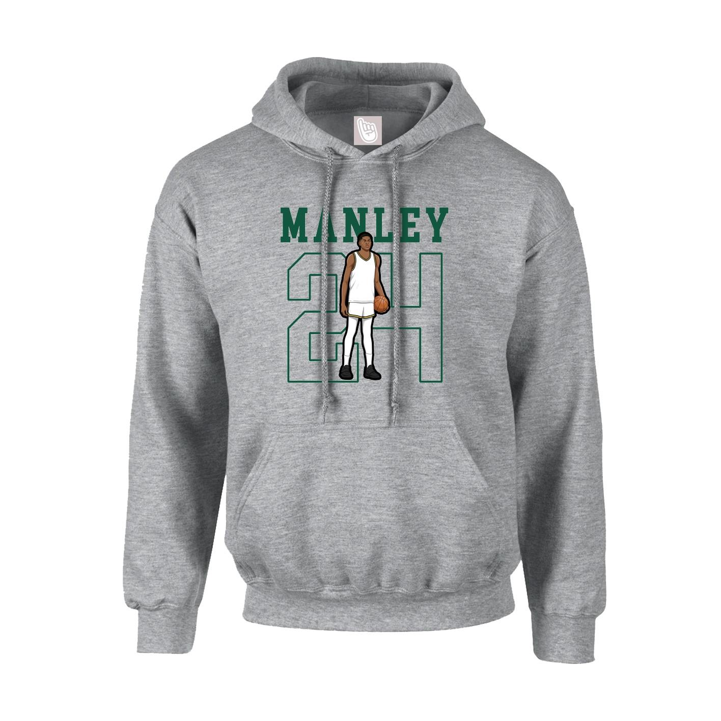 Youth Hoodie — Shirsey in Grey