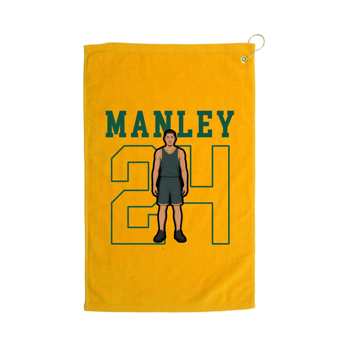 Golf Towel — Shirsey in Gold