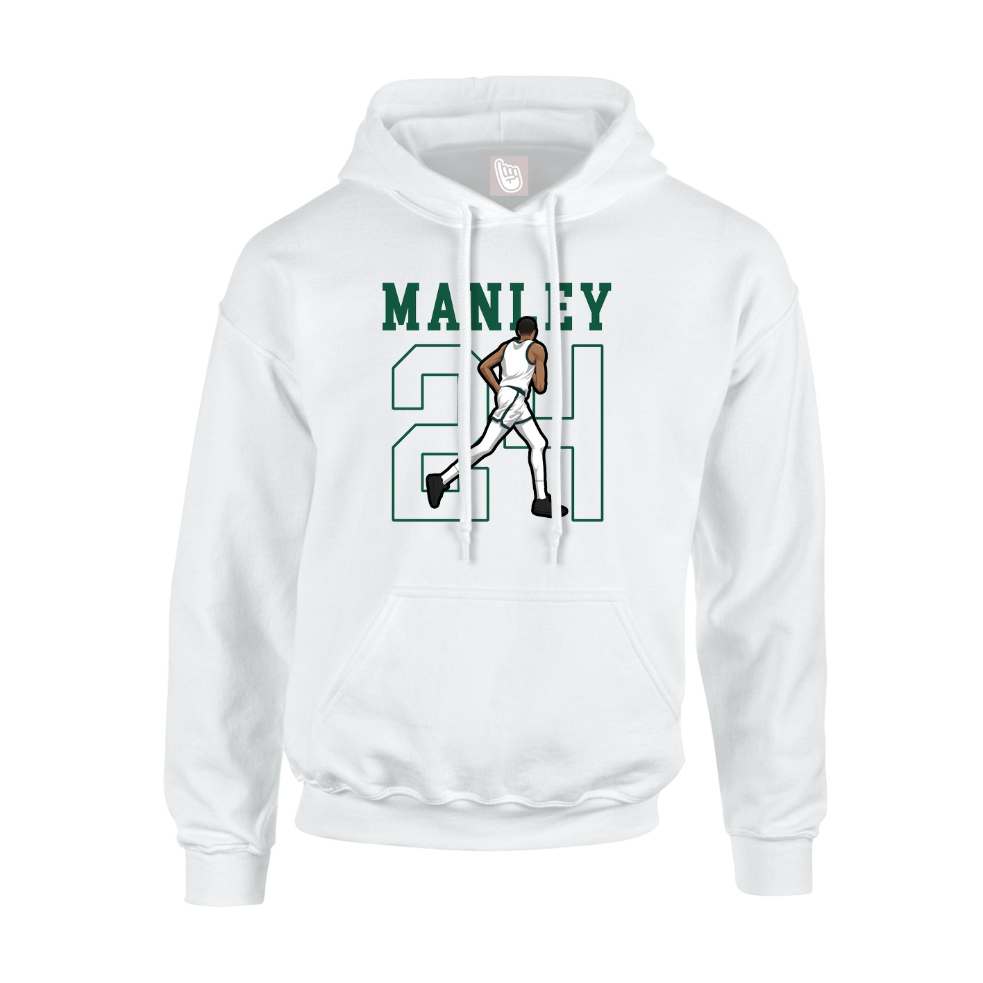 Youth Hoodie — Shirsey in White