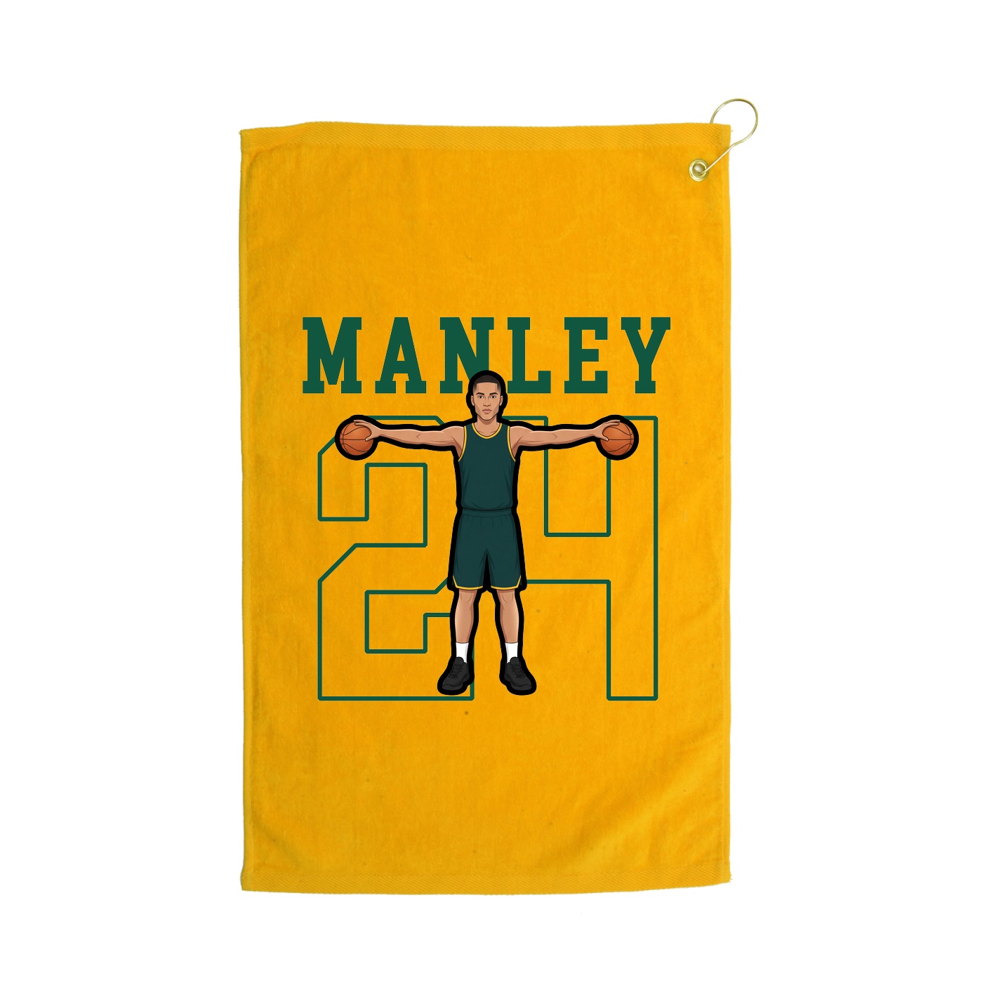 Golf Towel — Shirsey in Gold