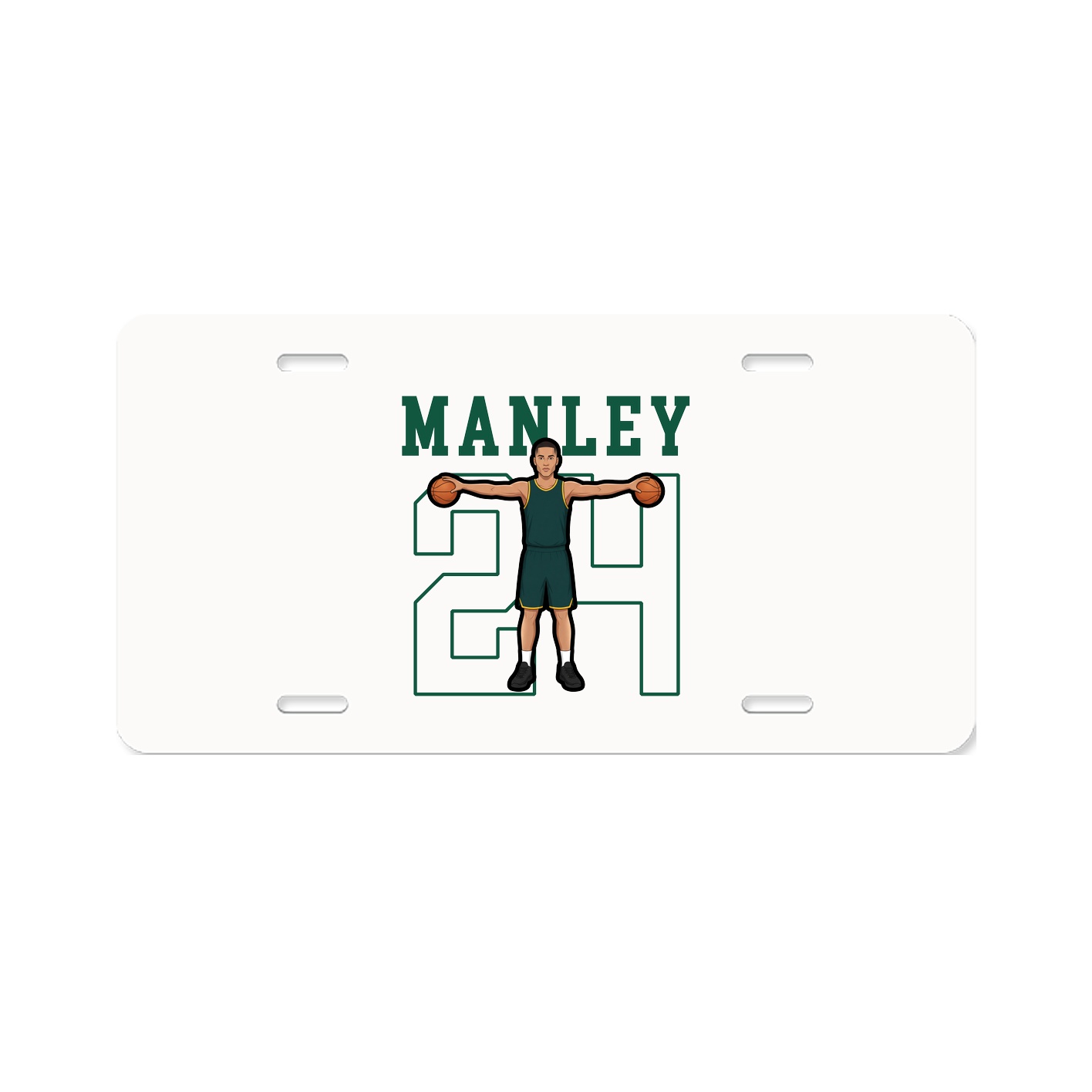 Aluminum License Plate