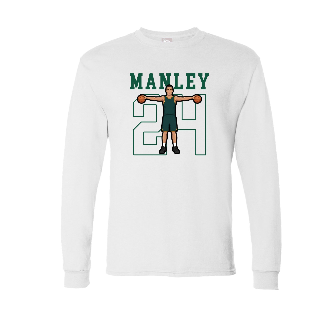 Long Sleeve Tee — Shirsey in White