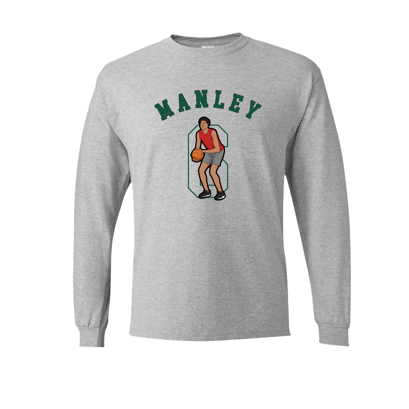 Long Sleeve Tee — Shirsey Arch in Grey