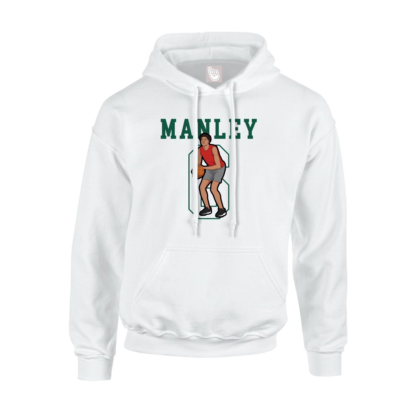 Youth Hoodie — Shirsey in White