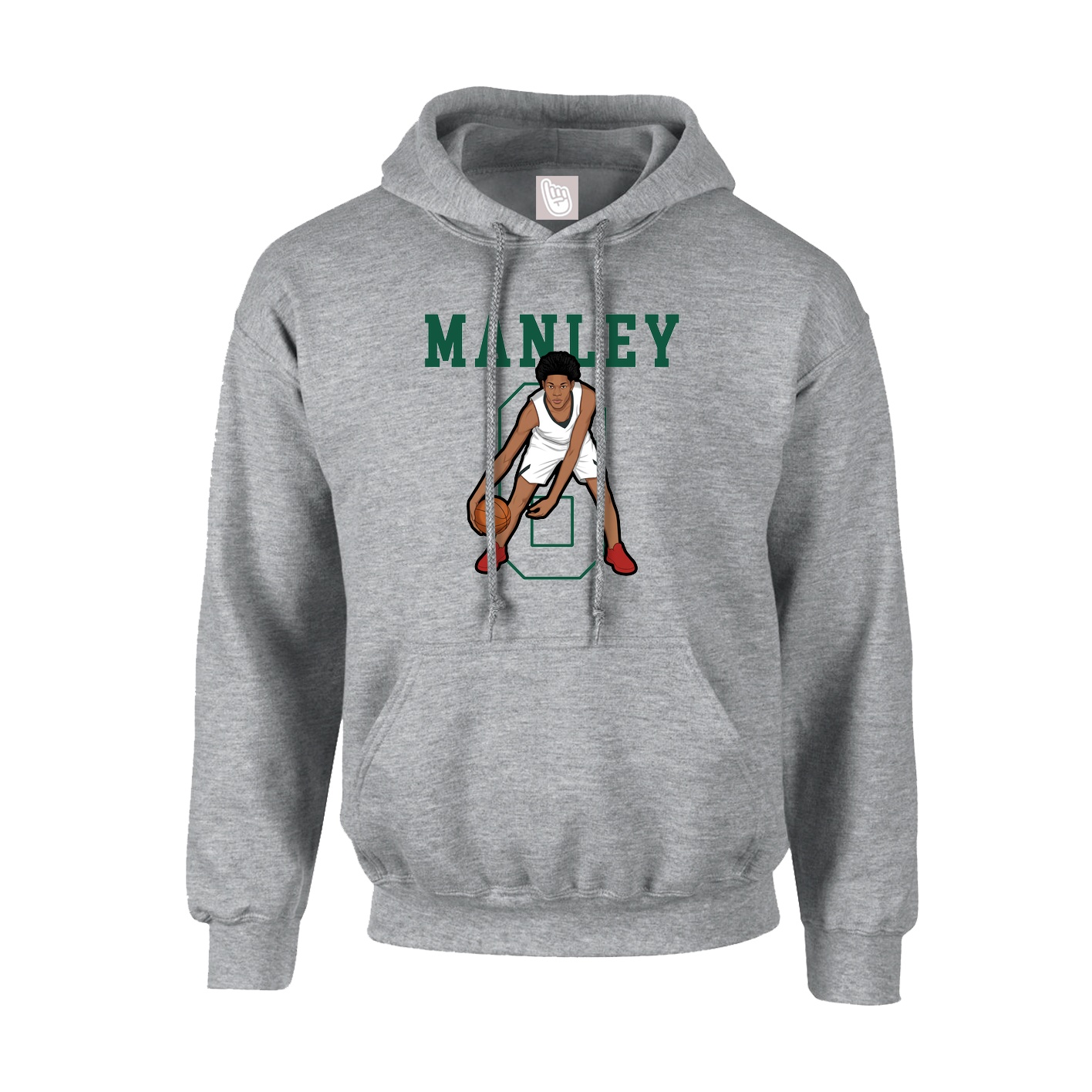 Hoodie — Shirsey in Grey