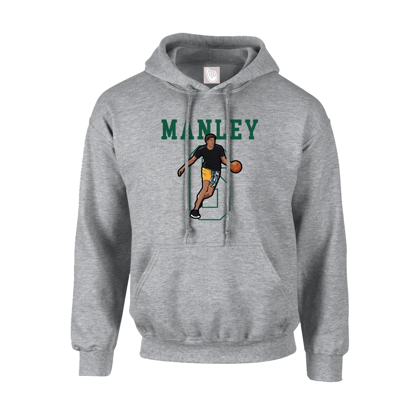 Youth Hoodie — Shirsey in Grey