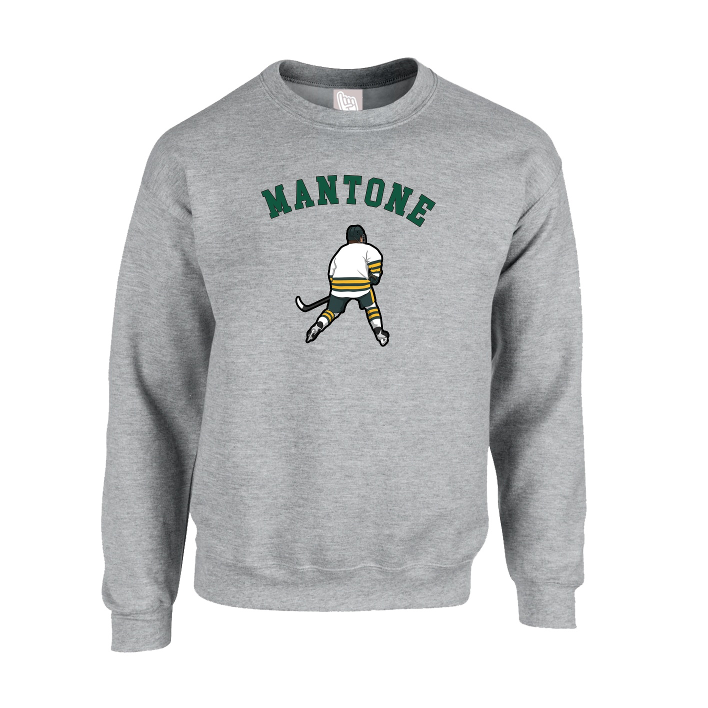 Fleece Crew — Shirsey Arch in Grey