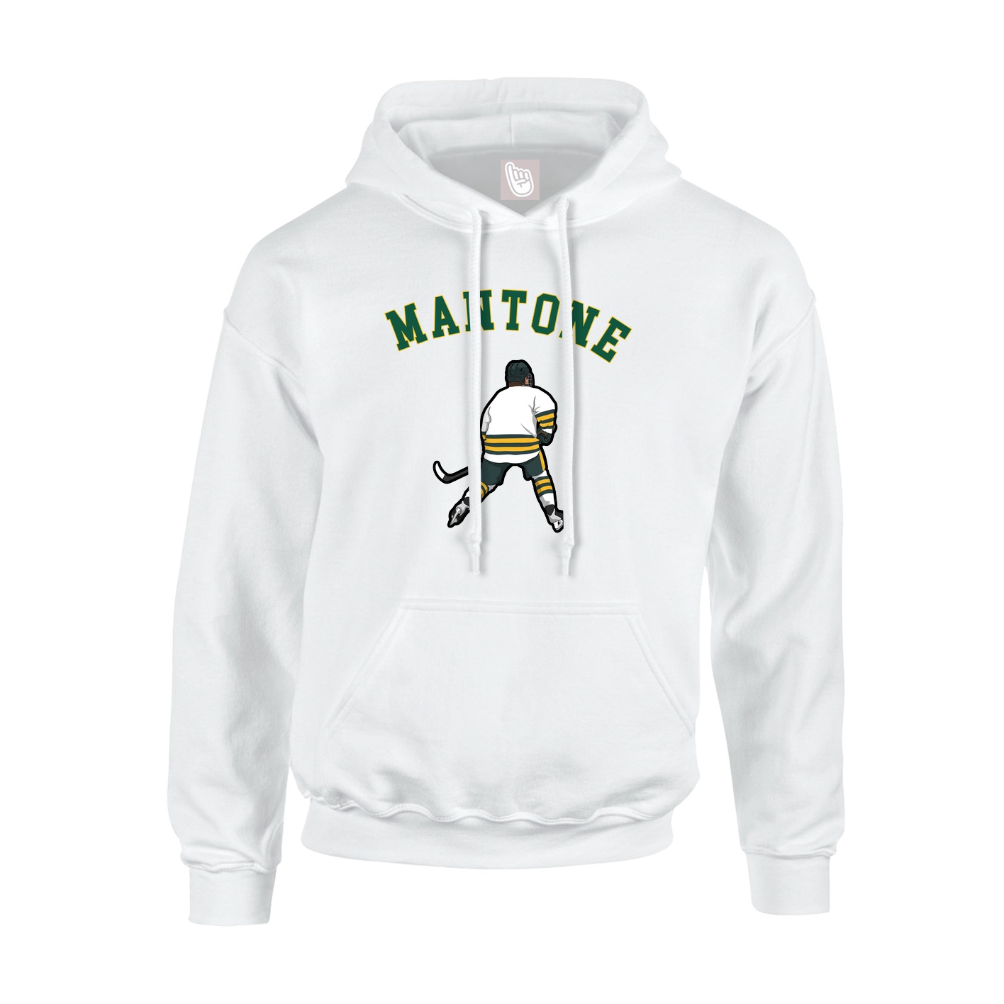 Youth Hoodie — Shirsey Arch in White