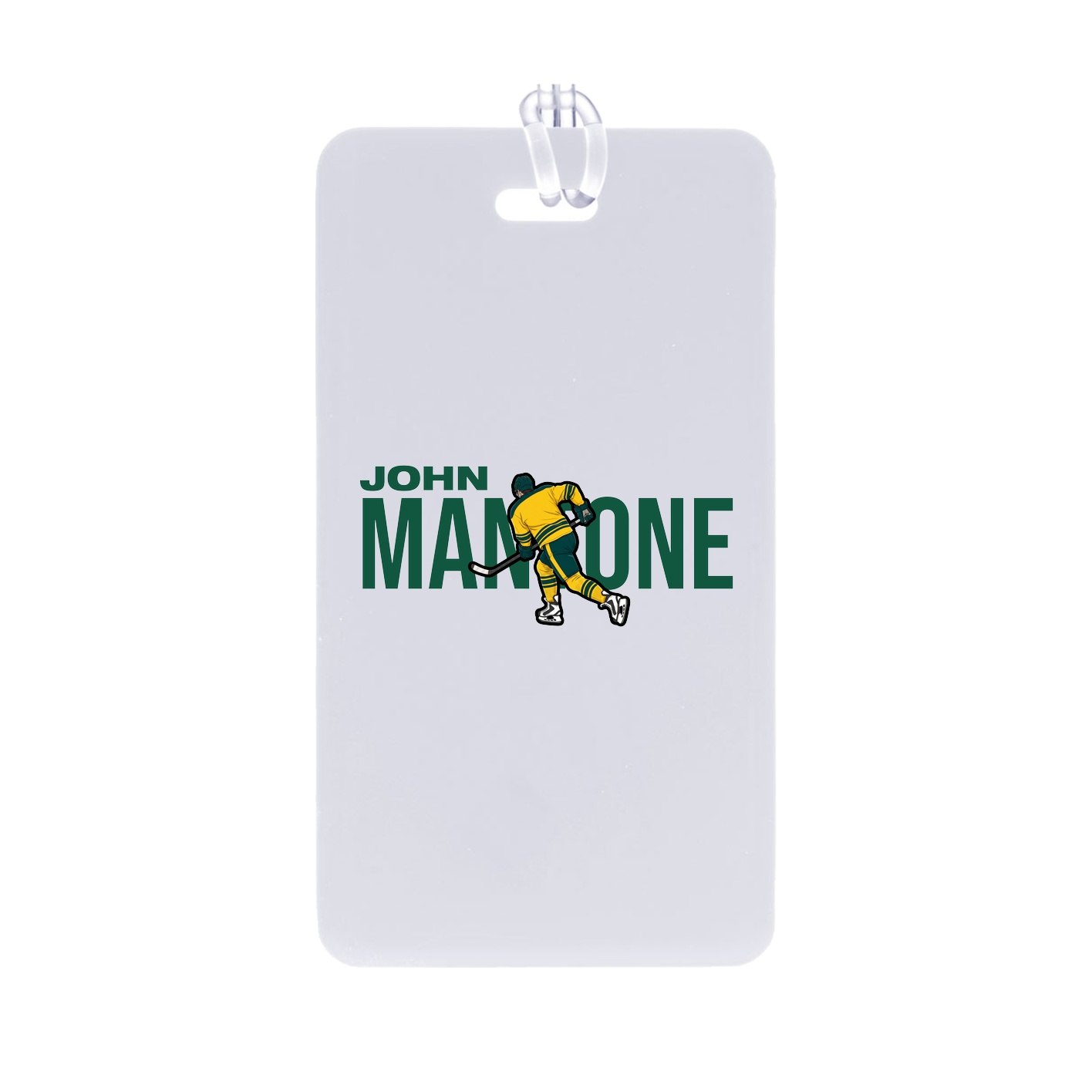 Bag Tag — Player Name in Classic