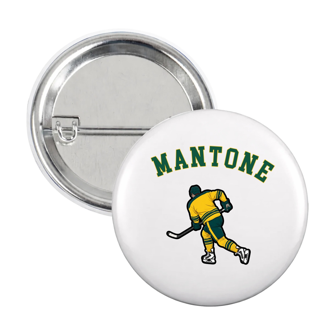 Game Day Button — Shirsey Arch in White