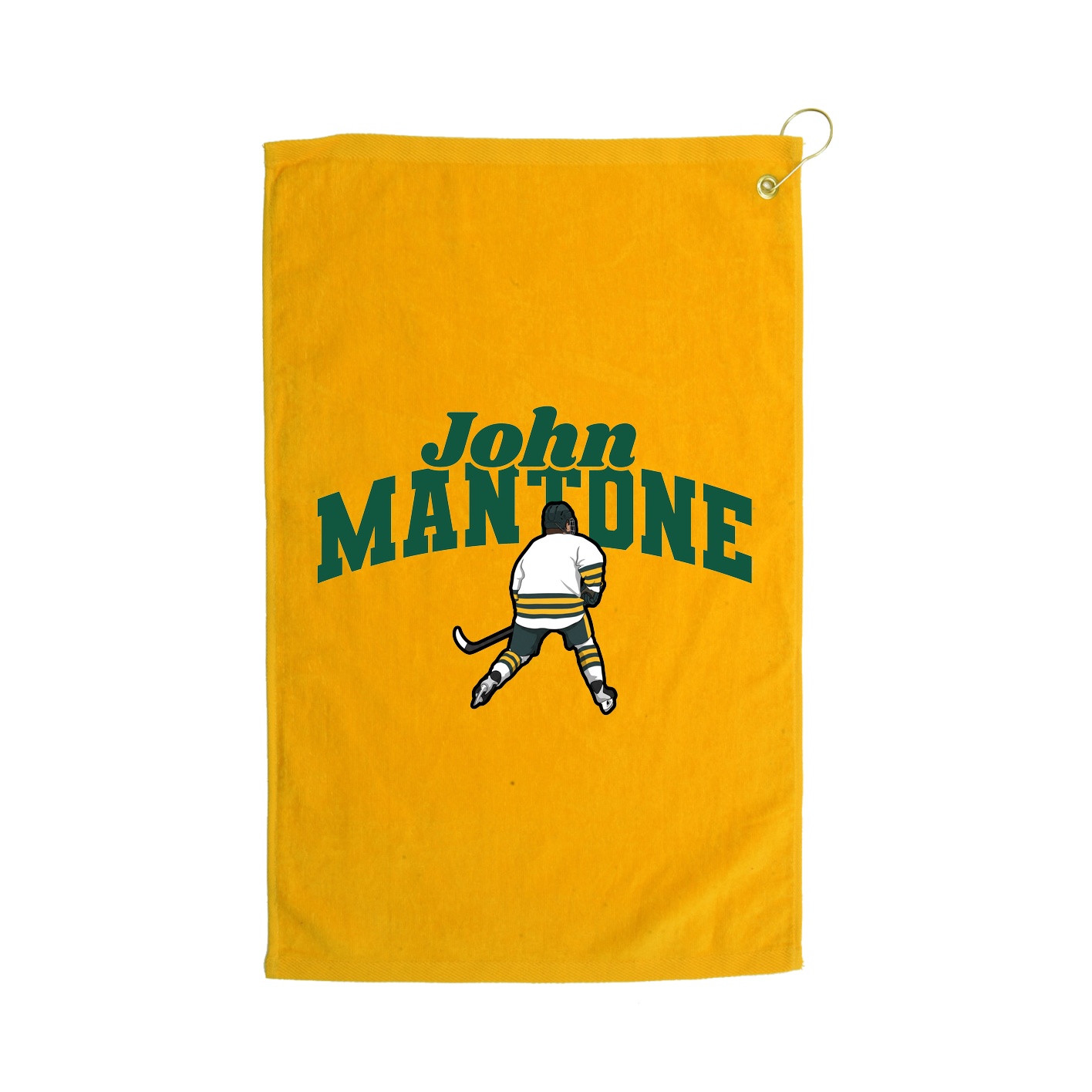 Golf Towel — Signature Arch in Gold