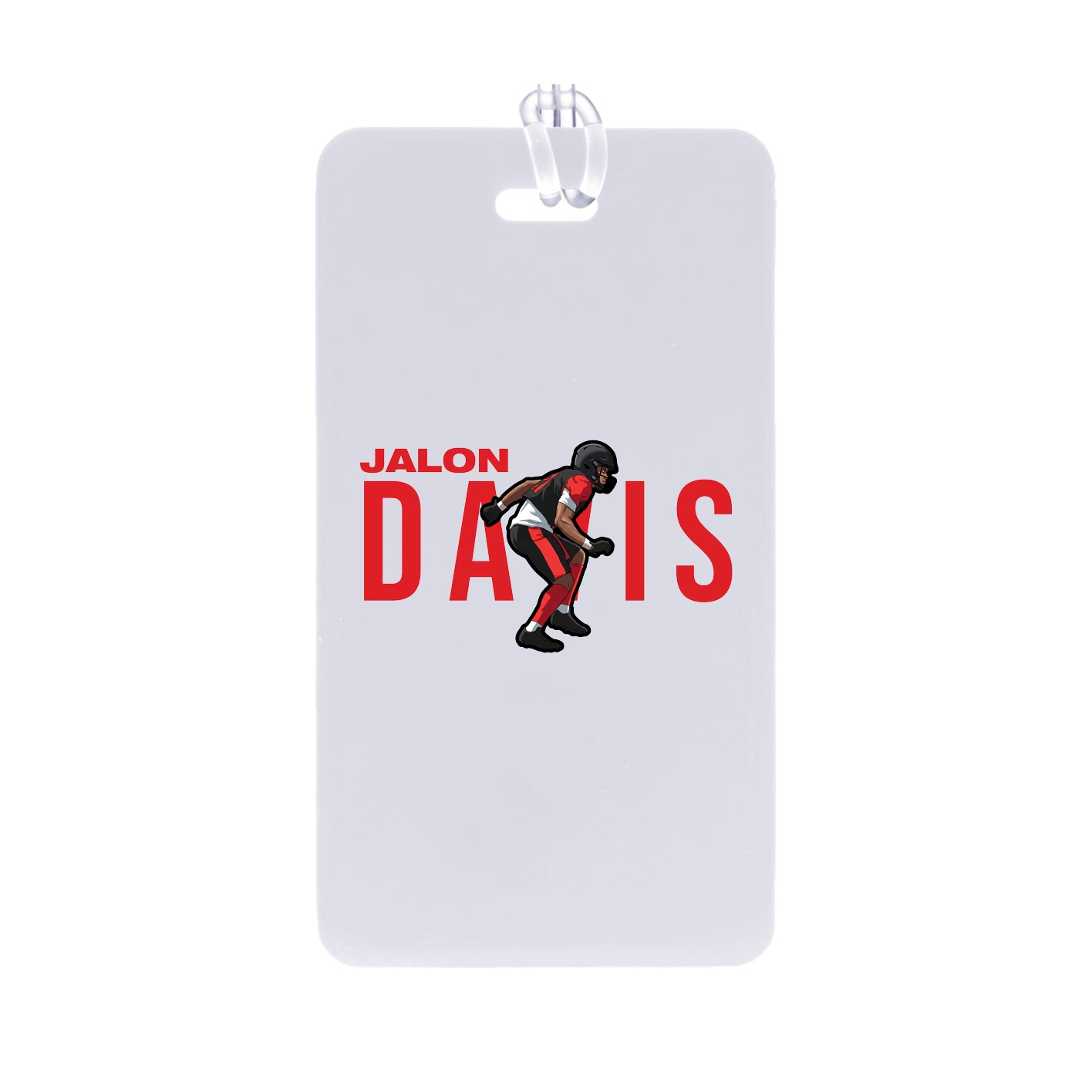 Bag Tag — Player Name in Classic