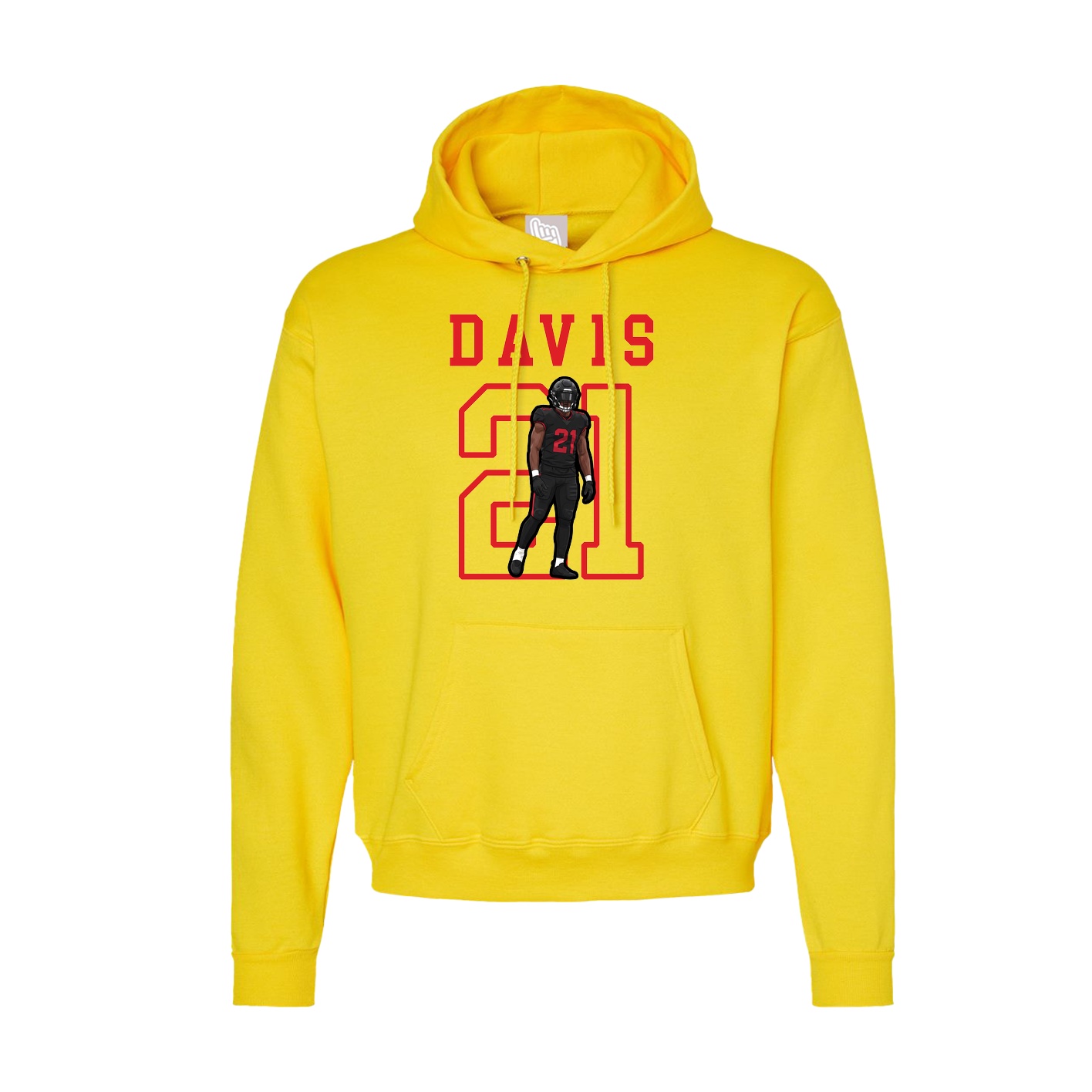 Hoodie — Shirsey in Yellow