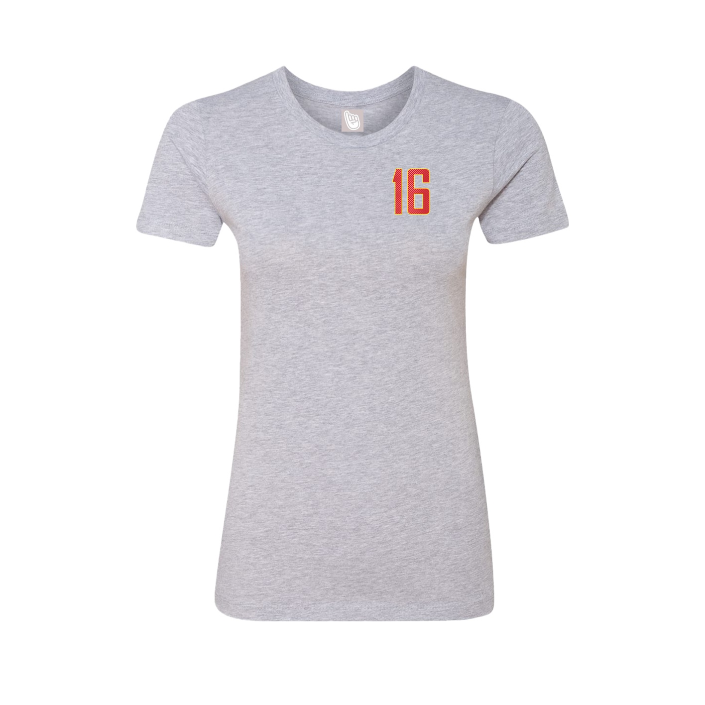 Womens Tee — Front Shirsy in Grey
