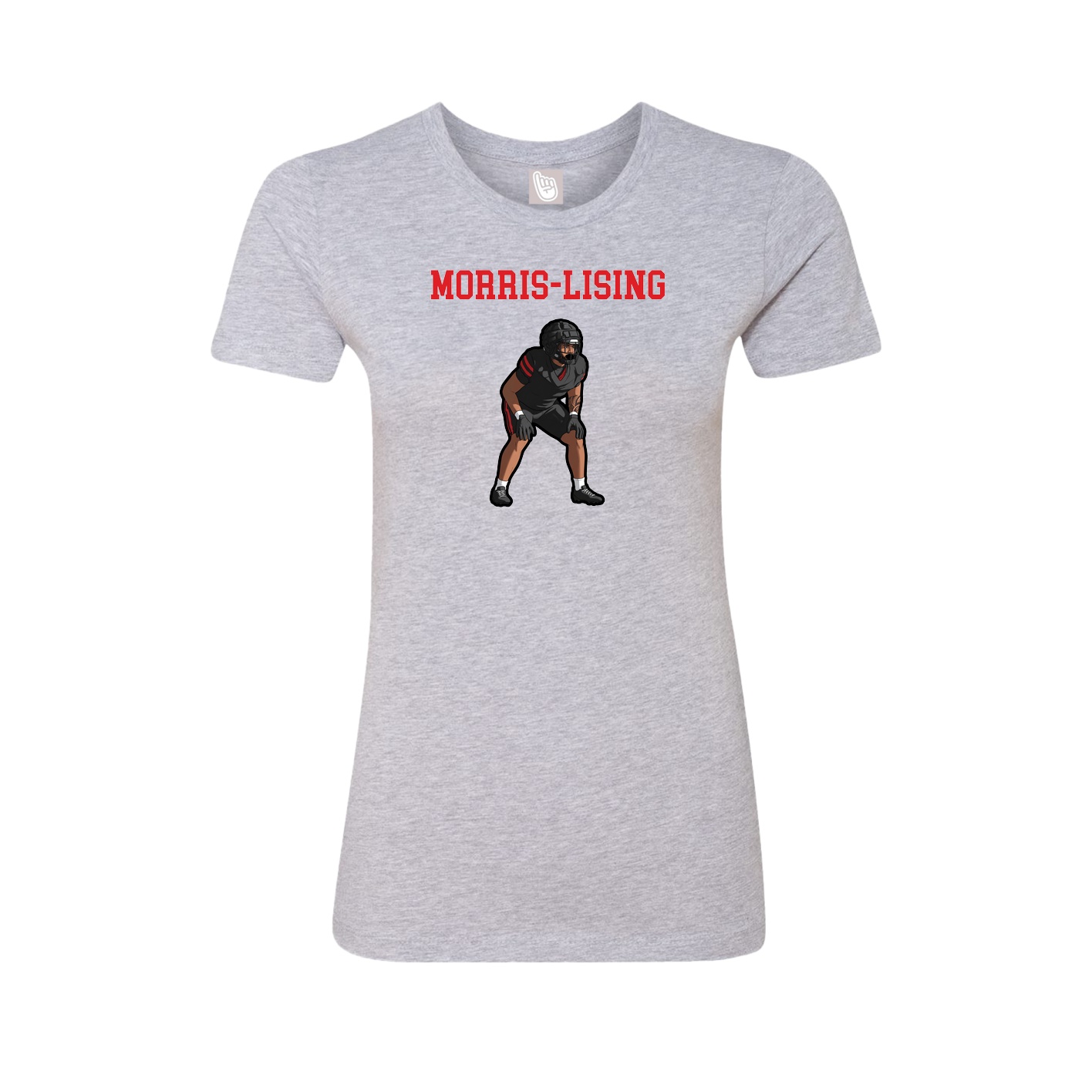 Fitted Women's Tee — Shirsey in Grey