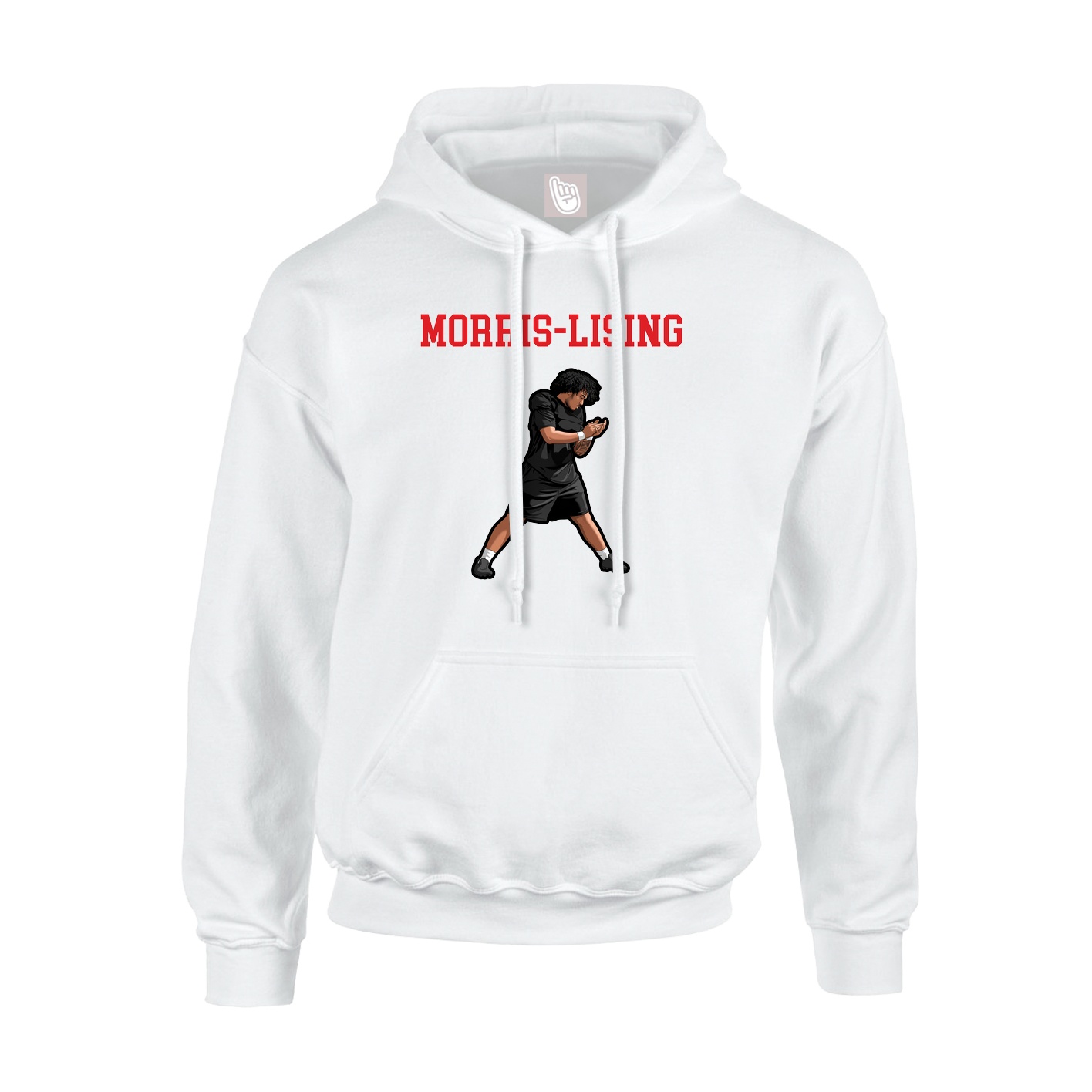 Hoodie — Shirsey in White