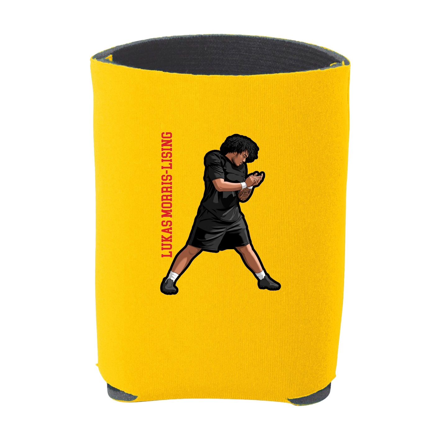 Can Holder — Name Vertical in Yellow