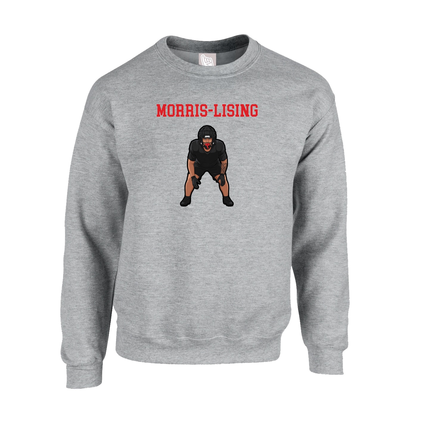 Fleece Crew — Shirsey in Grey