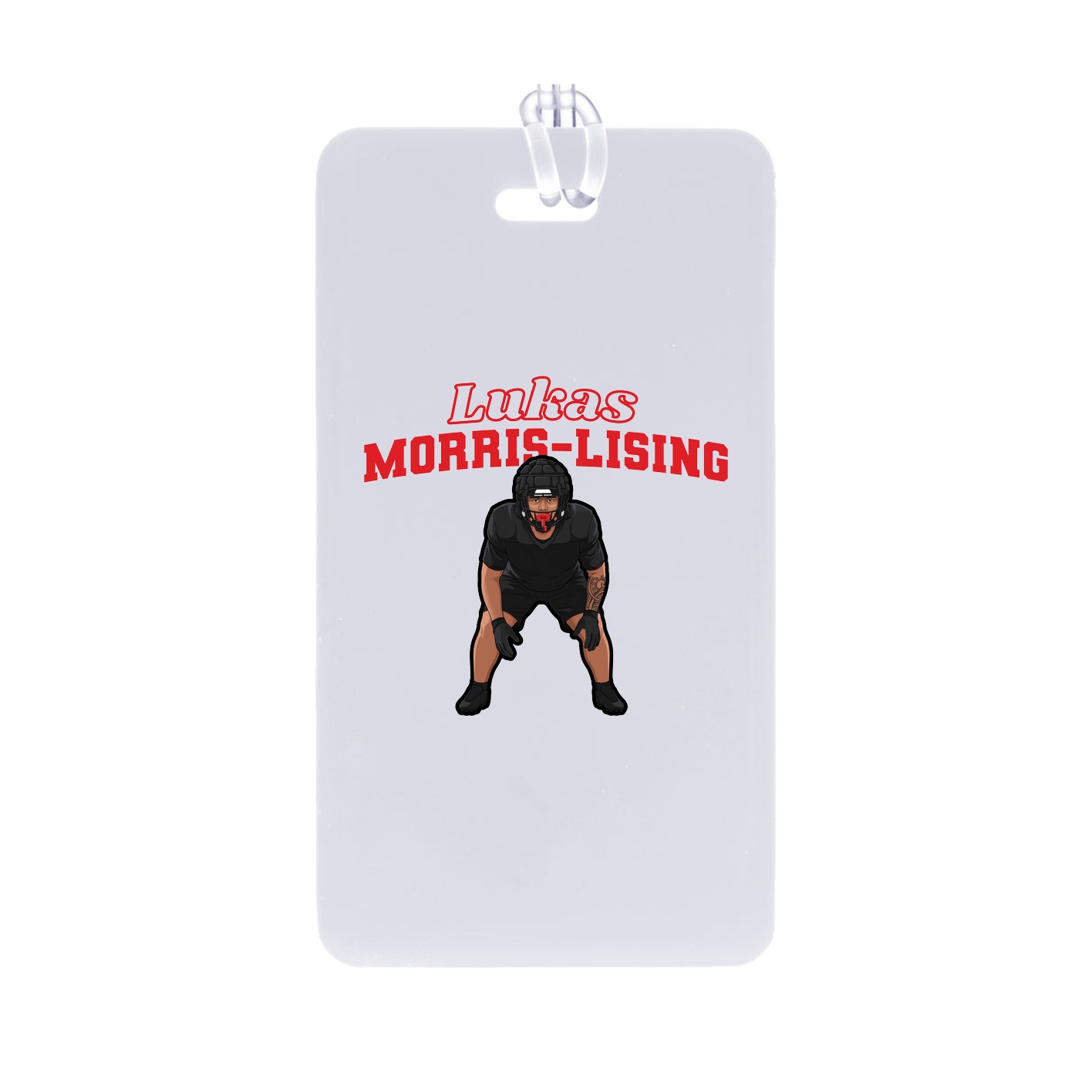 Bag Tag — Name Arch in Classic