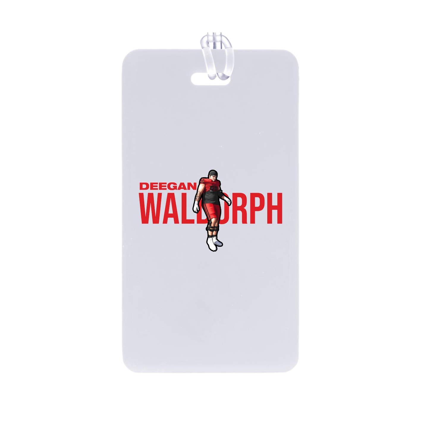 Bag Tag — Player Name in Classic