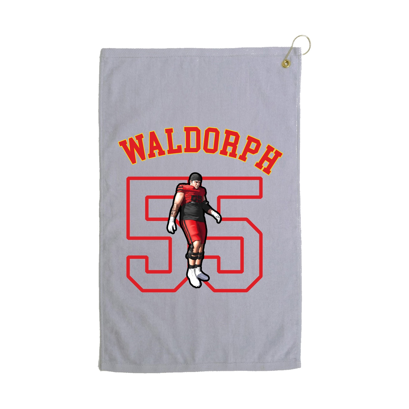 Golf Towel — Shirsey Arch in Grey