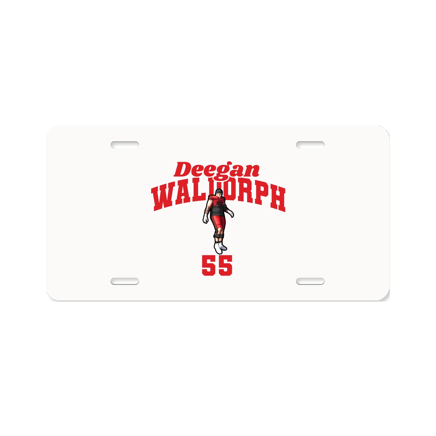 License Plate — Signature Arch in Classic